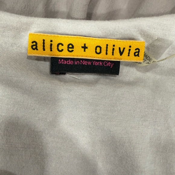 Alice + Olivia Slate Gray Mini Dress - Picture 8 of 8